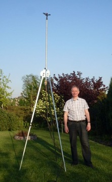 STATYW 3,8m + ZRASZACZ DO NAWADNIANIA