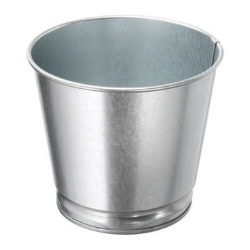Osłonka Doniczka WIADERKO Socker 10 cm Stal