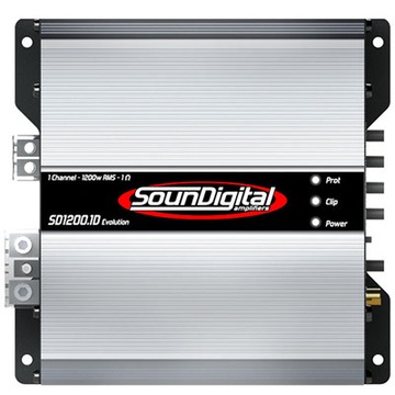 SoundDigital SD1200.1D EVO 2 Ом 14,4 В 1x 1567 Вт RMS