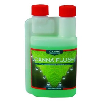 CANNA FLUSH DO CZYSZCZENIA PODŁOŻA I ROŚLINY 0,25L