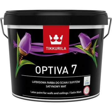 TIKKURILA Optiva Satin Matt 7 9l MIESZALNIK