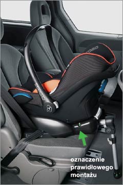 Fotelik MAXI COSI CabrioFIX 0-13kg Cabrio FIX -24h