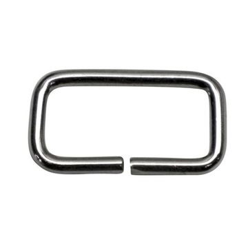 Ramka Kaletnicza metalowa Przelotka 20/9mm 10szt