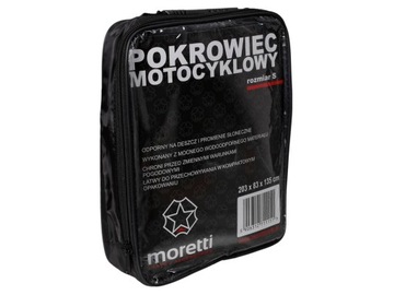 Чехол для мотоцикла MORETTI S 203x119x83см