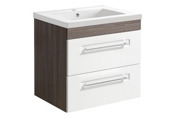 фото ориг. №6, Cabinet washbasin cosmo 2 60 centimeters glossy white