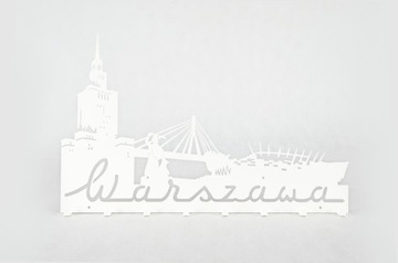 Ścienny wieszak do przedpokoju na ubrania WARSZAWA