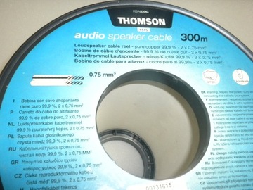 KABEL GŁOSNIKOWY THOMSON 0,75 mm
