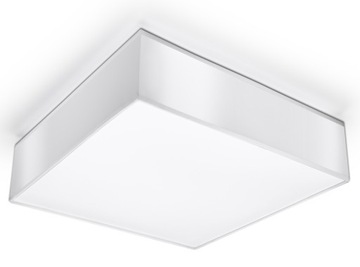 Plafon HORUS 35 biały minimalistyczny do kuchni i sypialni Sollux led