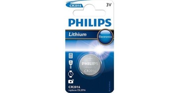 Литиевая батарея Philips CR2016 3 В