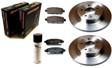 tarcze klocki OPEL ASTRA J 15'' MOKKA TYŁ 268mm x 12mm