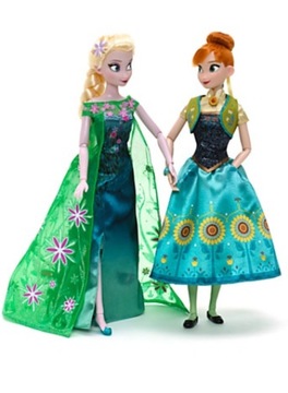 KRAINA LODU FROZEN ELSA I ANNA 30 CM DISNEY