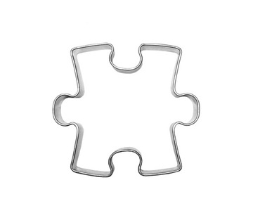 Foremka Puzzel 2,0 cm - mini, wykrawacz do ciastek