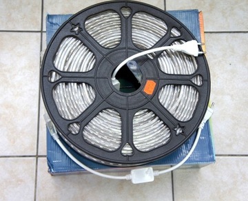 TAŚMA LED 100m SMD-5050 BARWA BIAŁA ZIMNA/CIEPŁA