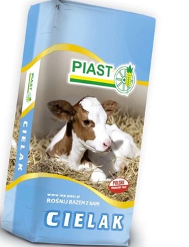 Pasza granulat dla cieląt 22% białka 25kg PIAST