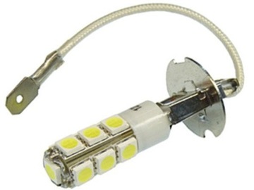żarówka LED H3 z przewodem halogen 39 LED 13 SMD MULTILED 12V 24V MOC