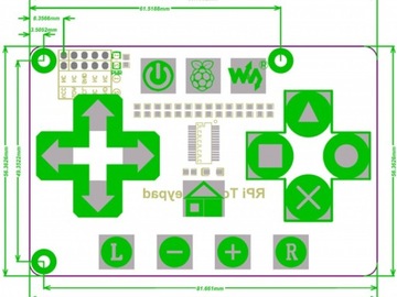 Сенсорная клавиатура TTP229 для Raspberry Pi