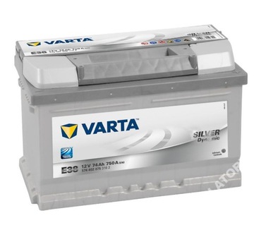 Аккумулятор VARTA SILVER DYNAMIC 12В 74Ач 750А