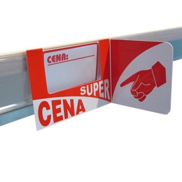 listwy cenowe osłonka cenowa SUPER CENA cenówki 5s