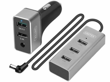 ŁADOWARKA SAMOCHODOWA UNITEK Y-P530A QC 3.0 60W