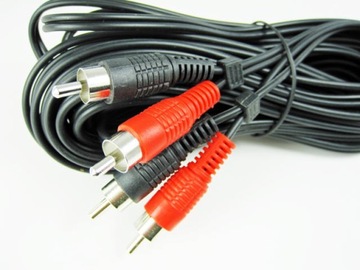 kabel przewód 2x rca chinch cinch 10,0m
