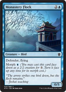MTG 4x Monastery Flock