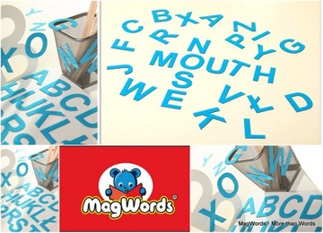 Магнитные буквы, магнитный алфавит MagWords