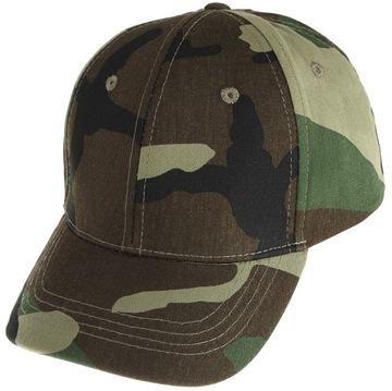 ДЕТСКАЯ КЕПКА MIL-TEC ИЗ ХЛОПКА ДЛЯ МАЛЬЧИКОВ CAMO CAMO WOODLAND