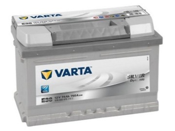 АККУМУЛЯТОР VARTA SILVER 74AH 750A E38