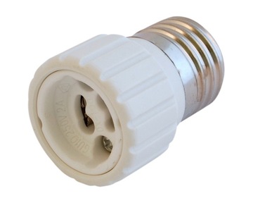 ADAPTER PRZEJŚCIÓWKA E27 DO ŻARÓWKA GU10 2szt.