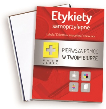 70x42,3 ETYKIETY 1 ARKUSZ A4 ZAWIERA 21 NAKLEJEK