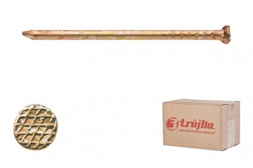 Gwoździe budowlane 2.0 x 40 mm OCYNK ŻÓŁTY - 1KG