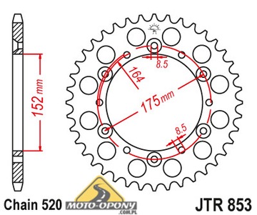 Yamaha TTR 600 98-03 Комплект приводов DiD X-Ring