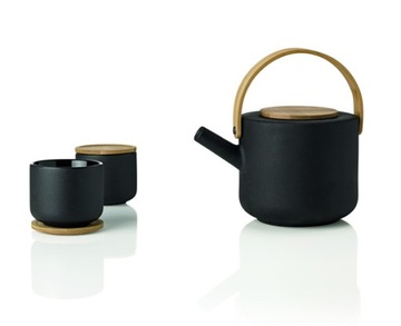 Stelton THEO Dzbanek do Herbaty + 2 Kubki