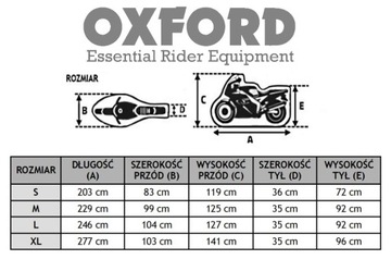 ЧЕХОЛ ДЛЯ МОТОЦИКЛА OXFORD AQUATEX, НОВЫЙ РАЗМЕР L