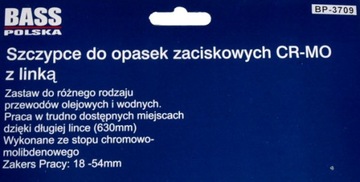 SZCZYPCE DO OPASEK ZACISKOWYCH Z LINKĄ BASS POLSKA