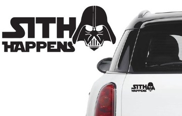 Naklejka na samochód Sith Happenes - Star Wars