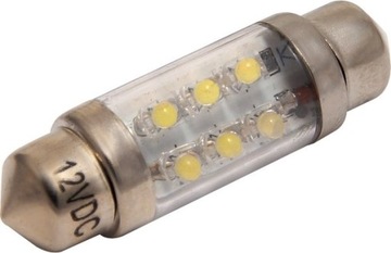 LED C10 C5W 36 UV CZERWONA ZIELONA NIEBIESKA BIAŁA
