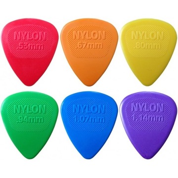 Медиатор Dunlop USA Nylon MIDI для гитары 0,67 мм