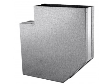 Kolano prostokątne KL 200x90/90 spiro DARCO