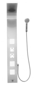 фото ориг. №2, Panel shower actima more with hydromassage silvery
