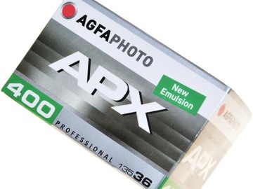 Agfaphoto Agfa APX 400/36 film BW klasyka