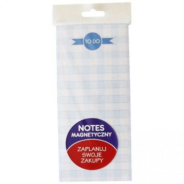 NOTES MAGNETYCZNY WZÓR 2 / 50 kartek 99 X 210 mm