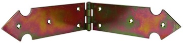 Zawias budowlany ozdobny ocynk 50x350mm PL