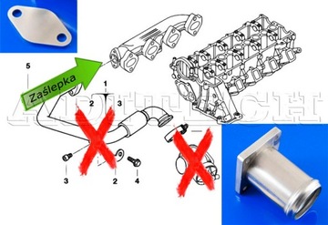 ЗАМЕНА ПРОБКИ КЛАПАНА EGR BMW E46 E38 E39 X5