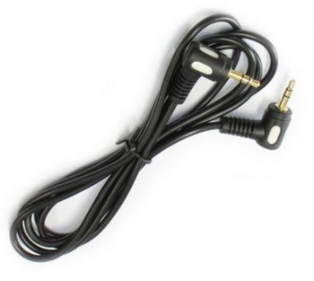 Kabel 2x wtyk jack 3,5 stereo kątowy 3m FV(1849)