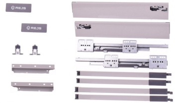 REJS szufladka comfort box L-450 wysoka 204 szara