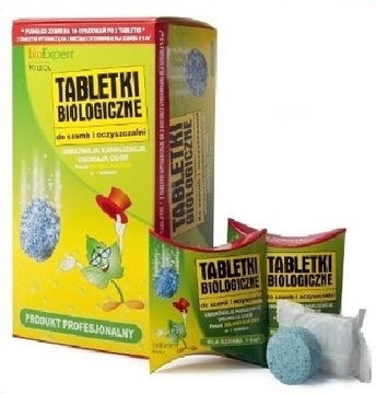 TABLETKI BIOLOGICZNE bioExpert 2 sztuki Bakterie