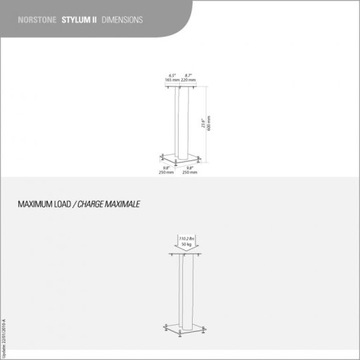 NORSTONE STYLUM2 высота 60см дуб