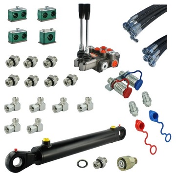 HYDRAULIKA KPL TUR C-360 + STEROWANIE ŁYCHĄ