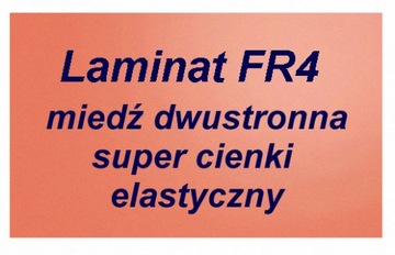 [STcs] LAMINAT super CIENKI FR4 PCB 0,20mm 2x18um 10x20cm